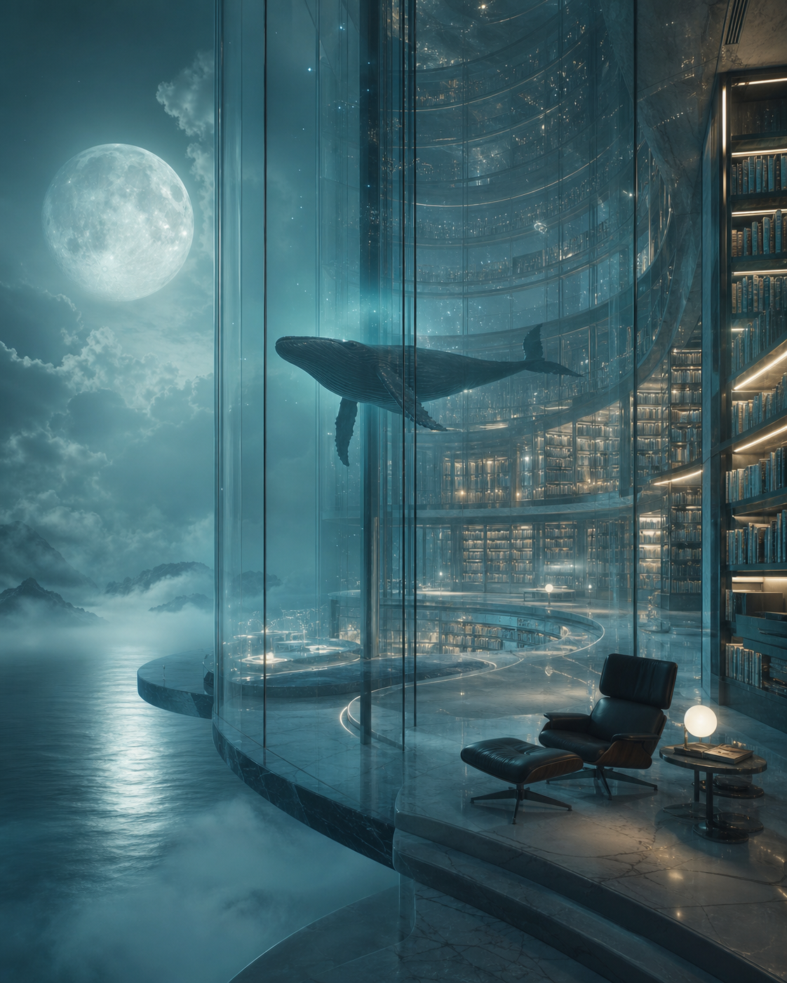 Sea Library Reverie